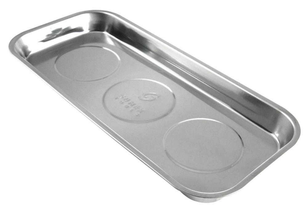 Mighty Mag Extended Rectangular Triple Magnetic Parts Tray - Flockneti