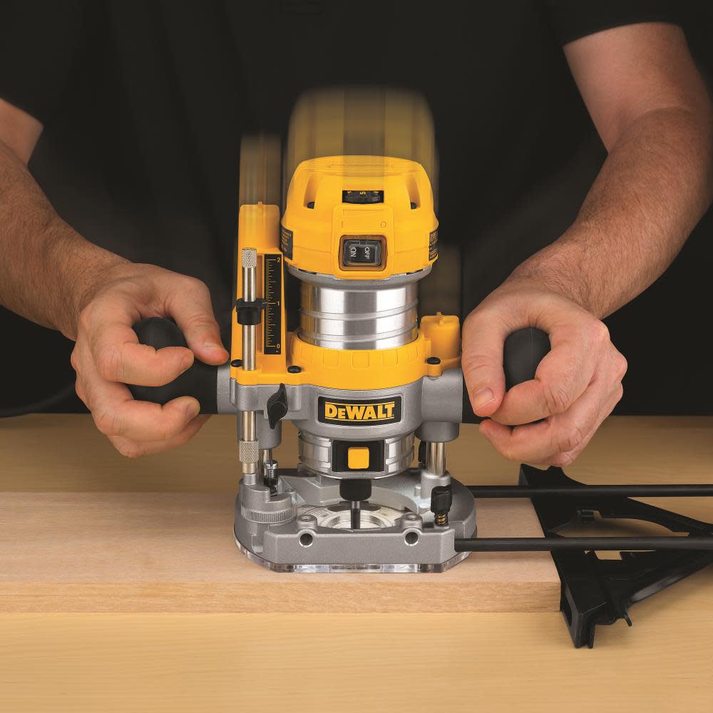 DEWALT DWP611PK – 1.25 Peak HP Compact Router Combo Kit (DWP611PK) - Flockneti