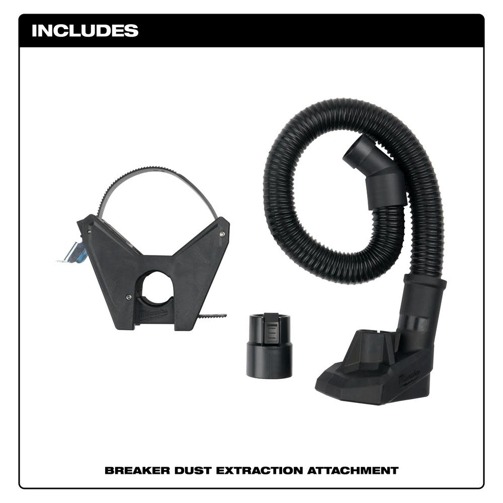 Milwaukee Breaker Dust Extraction Attachment - Flockneti