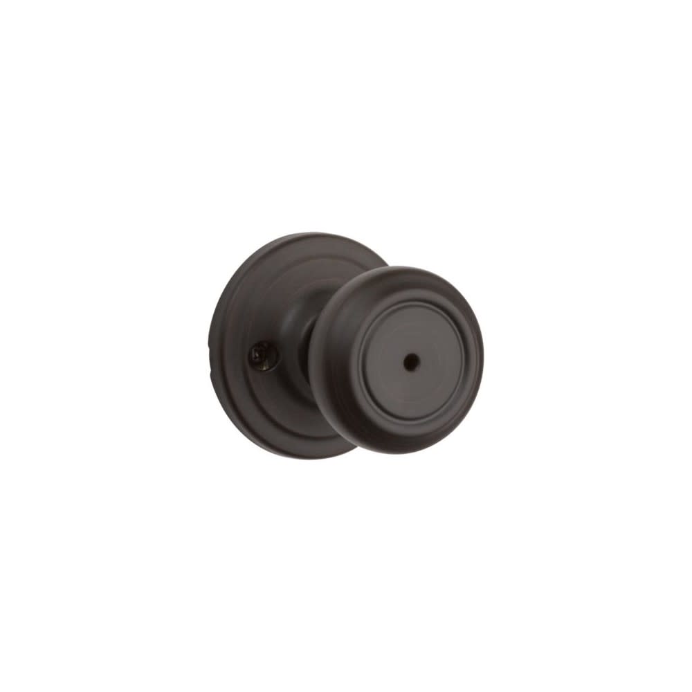Kwikset Venetian Bronze Bed/Bath Cameron Privacy Door Knob - Flockneti