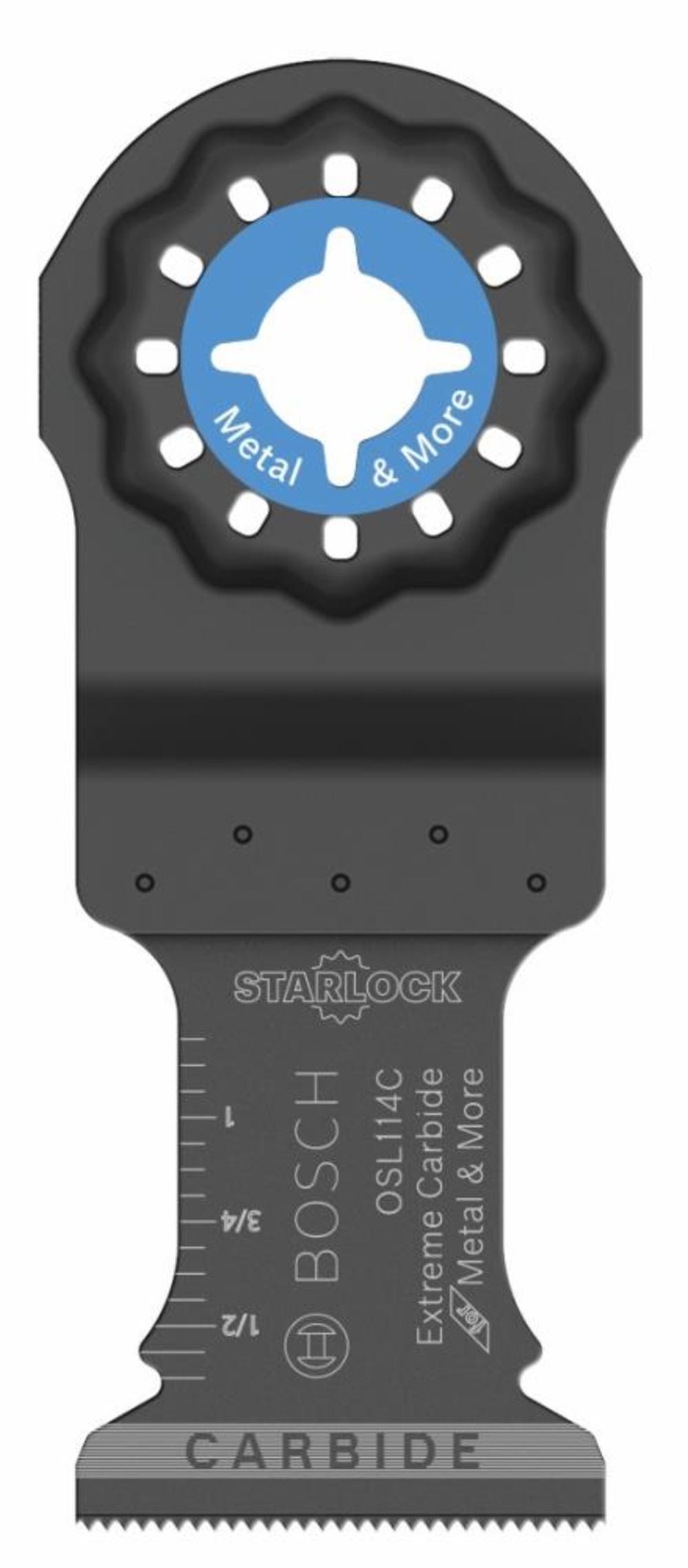 Bosch 1-1/4 In. Starlock Oscillating Multi Tool Carbide Plunge Cut Blade - Flockneti