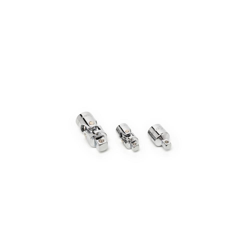 Crescent 3 Pc 1/4″ & 3/8″ Drive Universal Joint and Adapter Set - Flockneti