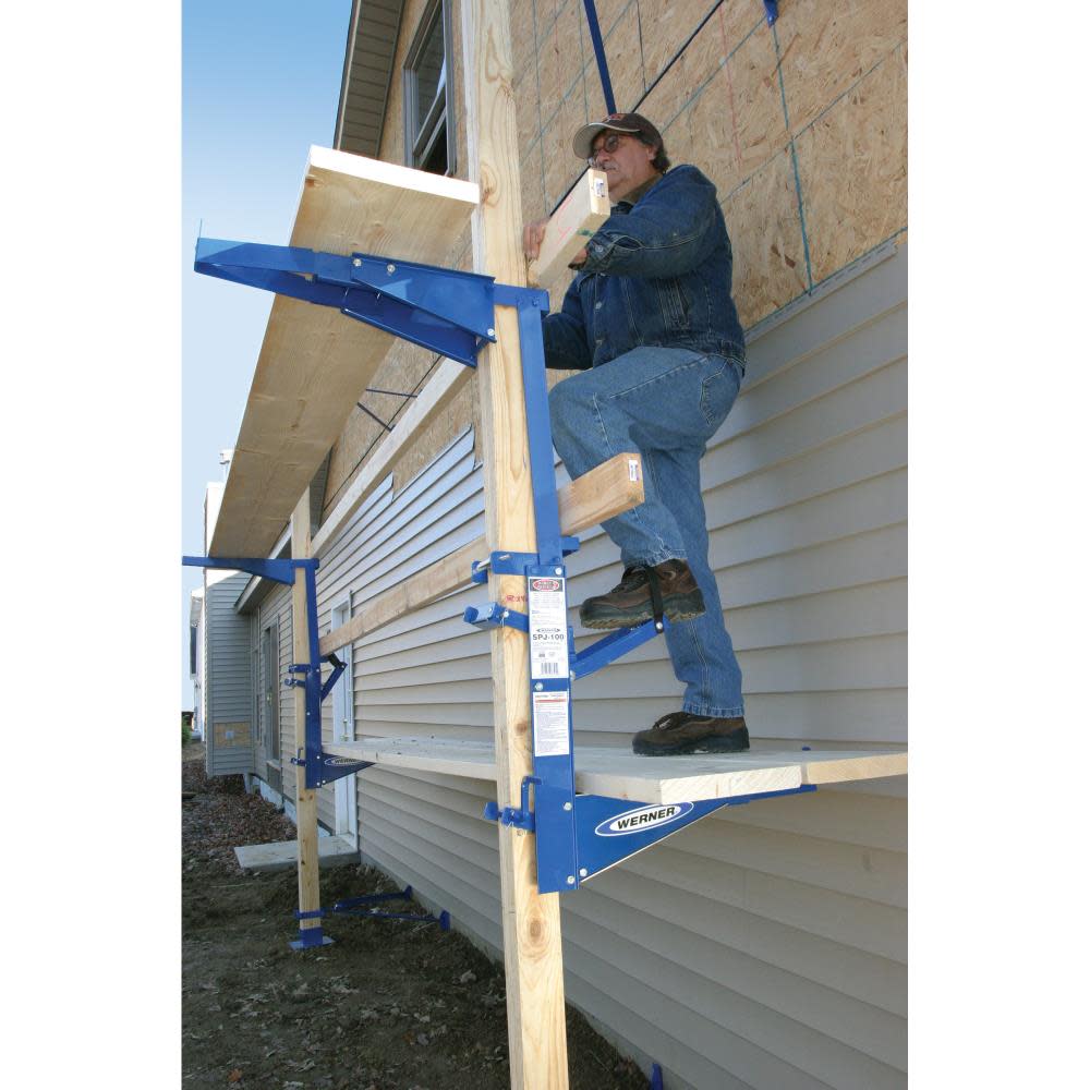 Werner Steel Work Bench/Guard Rail Holder - Flockneti