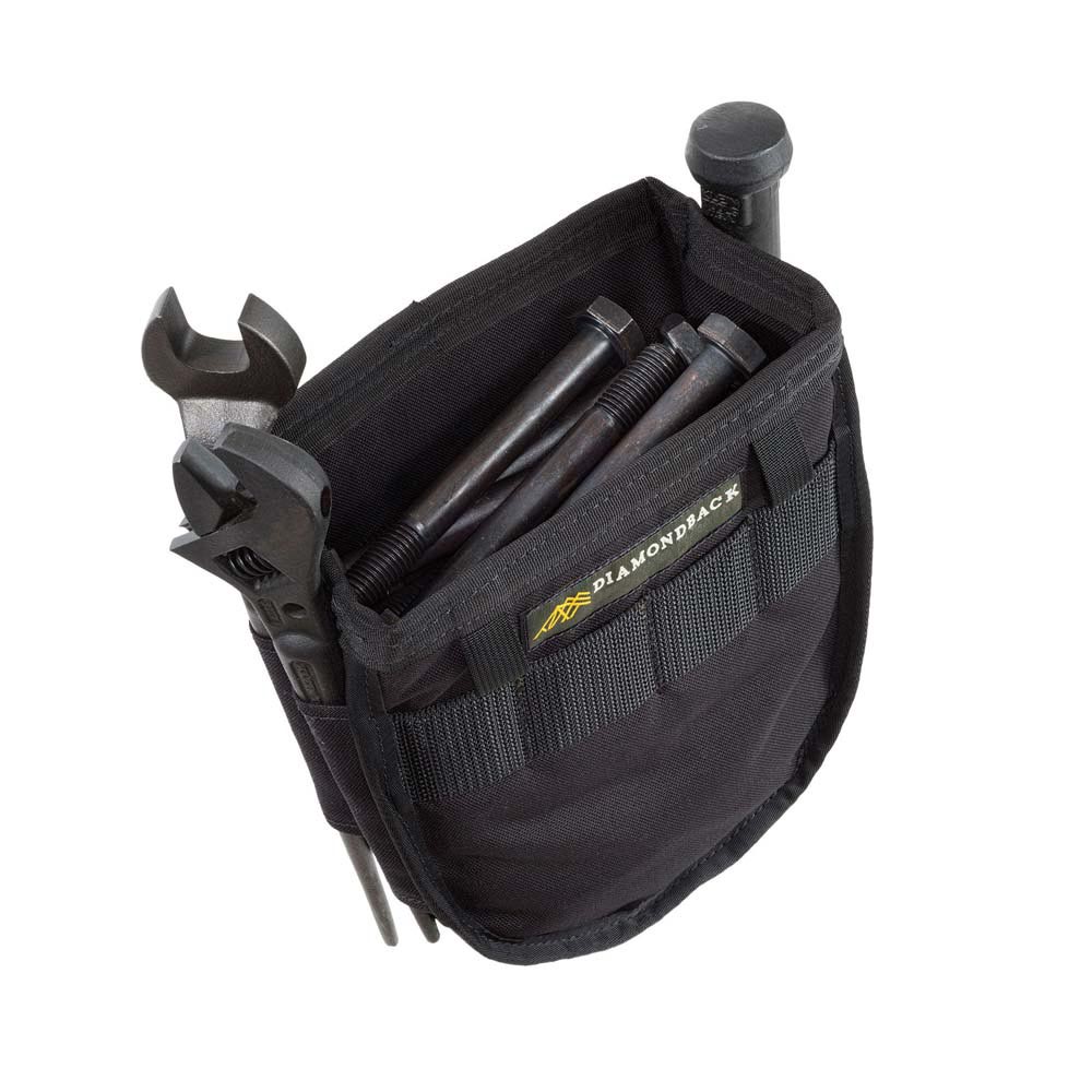 Diamondback Toolbelts Black Bolt/Fitting Bag - Flockneti