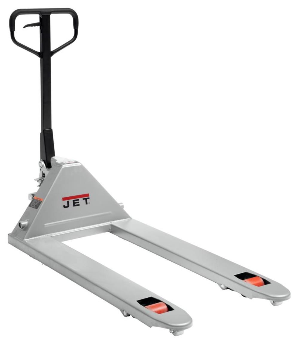JET PTW-2748A 27″x48″ 6600 LB Capacity Pallet Truck - Flockneti