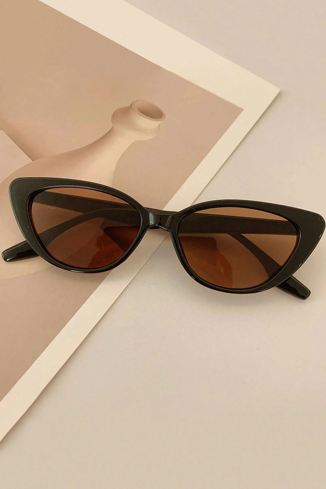 Oval Frame Sunglasses - Flockneti
