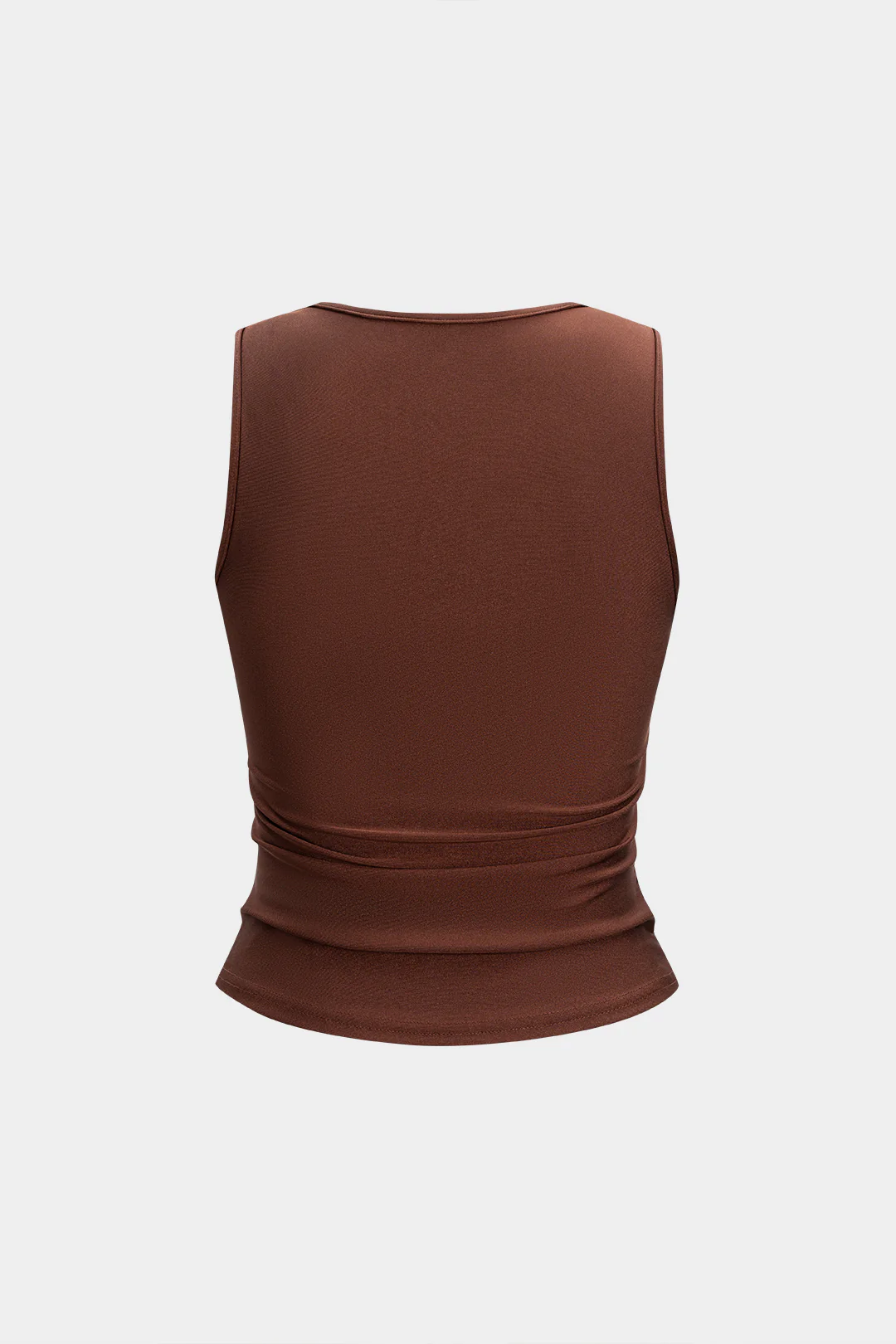 Metallic Asymmetrical Tank Top - Flockneti