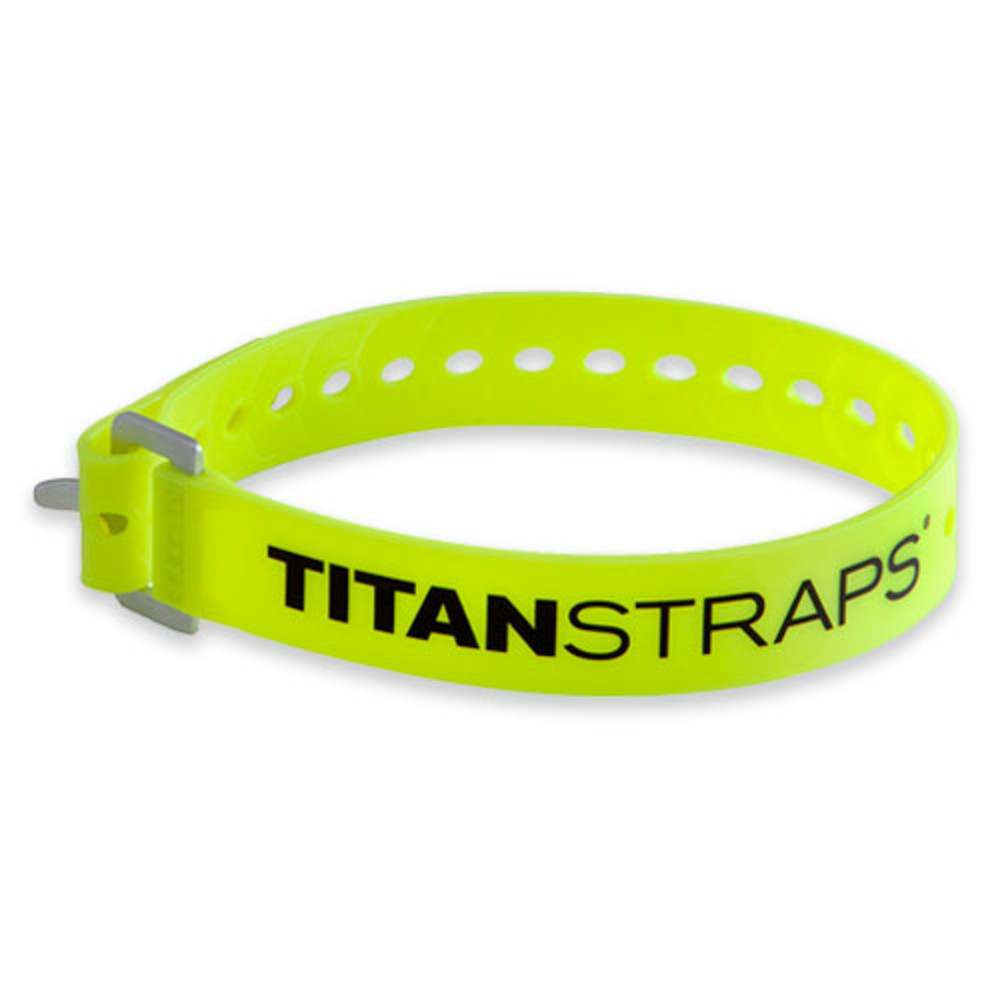 Titan Straps 20in /51 Cm Yellow Industrial Strap - Flockneti