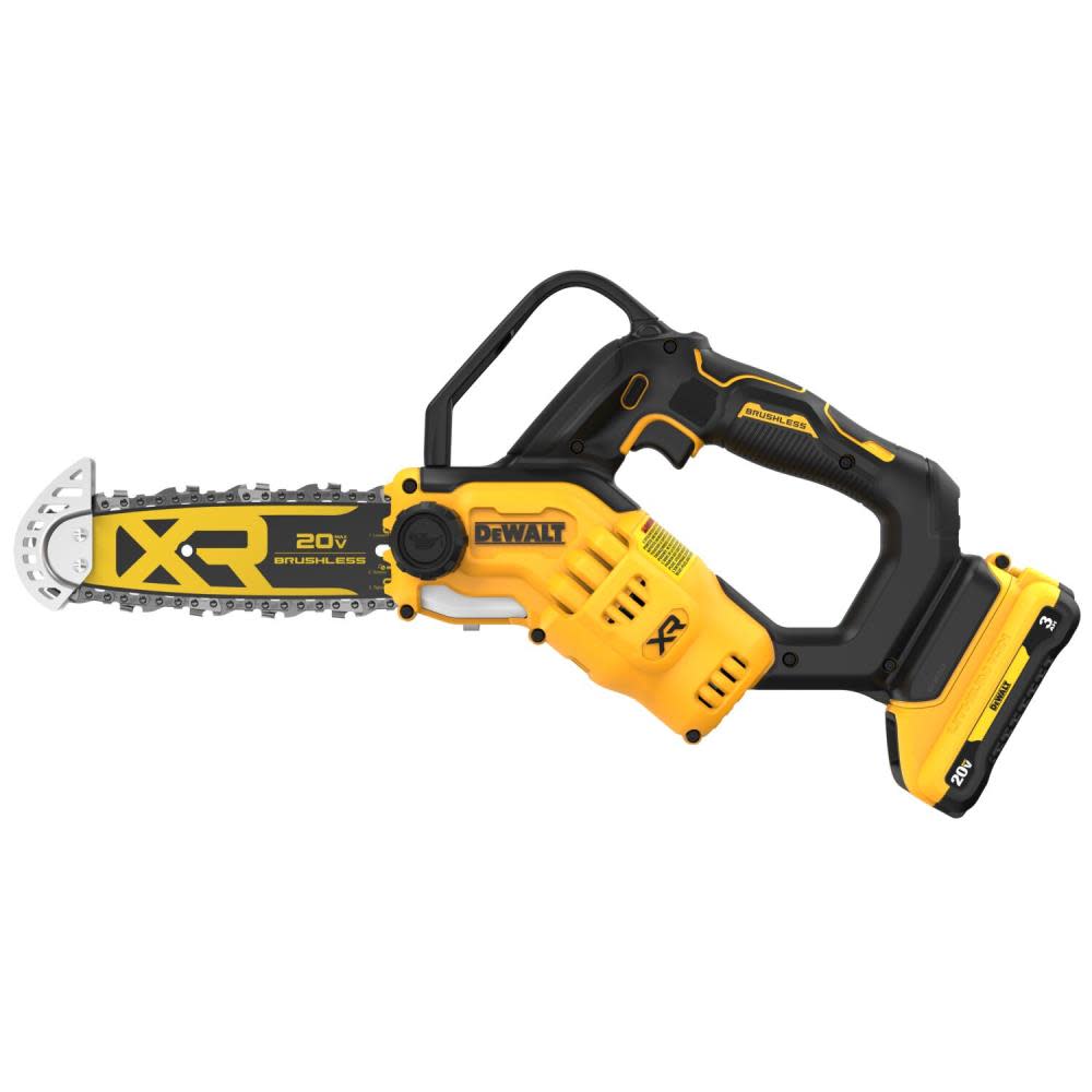 DEWALT 20V MAX 8″ Pruning Chainsaw Brushless Cordless Kit - Flockneti