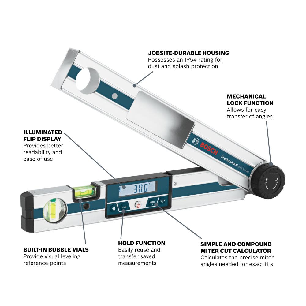 Bosch Digital Angle Finder - Flockneti
