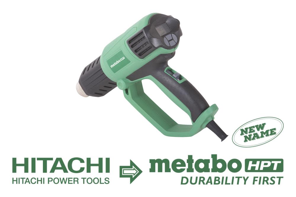 Metabo HPT Variable Temperature Heat Gun - Flockneti