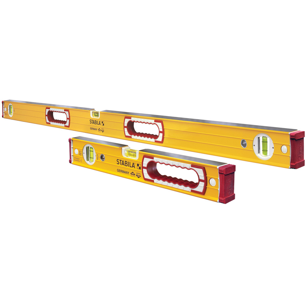 Stabila 48 inch & 16 inch Type 196 Level Set - Flockneti