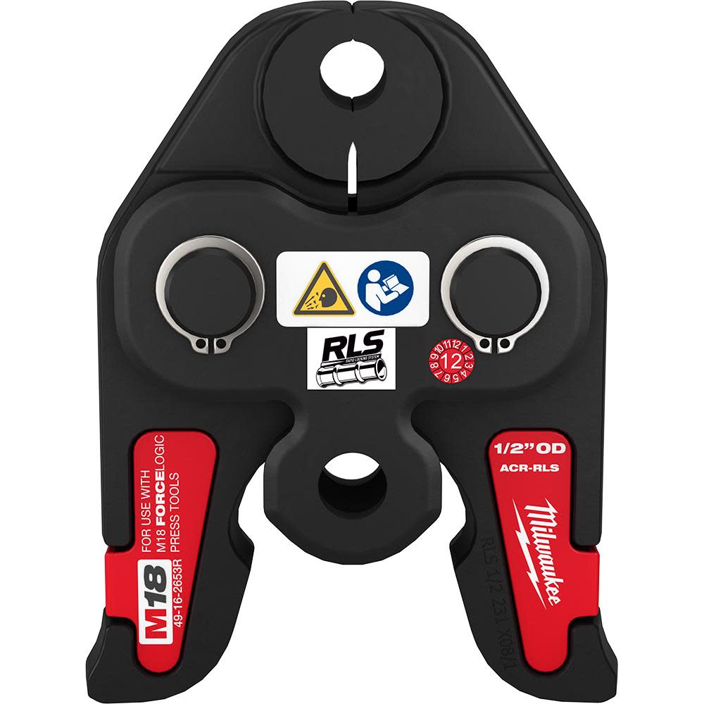 Milwaukee 1/2″ RLS ACR Press Jaw for M18 FORCE LOGIC Press Tools - Flockneti