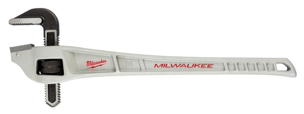 Milwaukee 24 in. Aluminum Offset Pipe Wrench - Flockneti