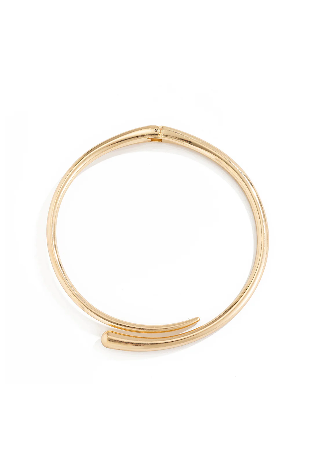 Metal Choker Open Necklace - Flockneti