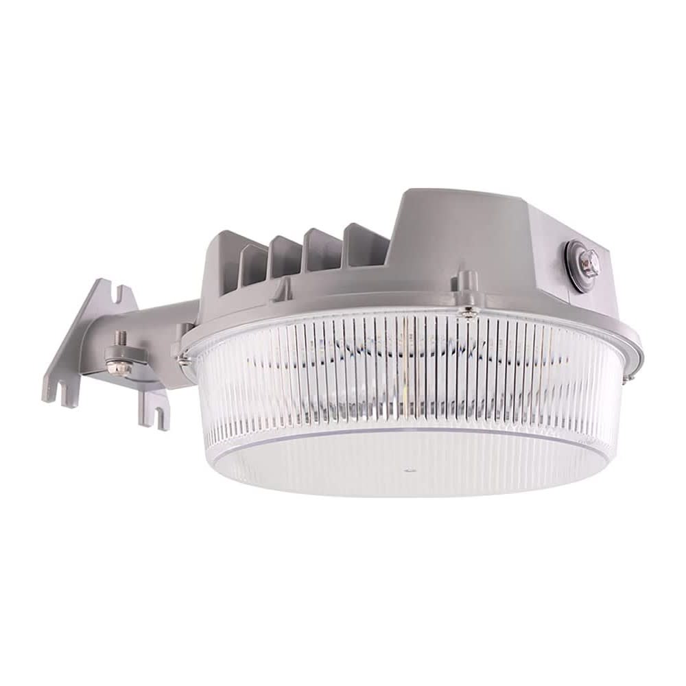 Halo Dusk to Dawn Hardwired LED Area Light Gray 19.5W 2032 Lumen - Flockneti