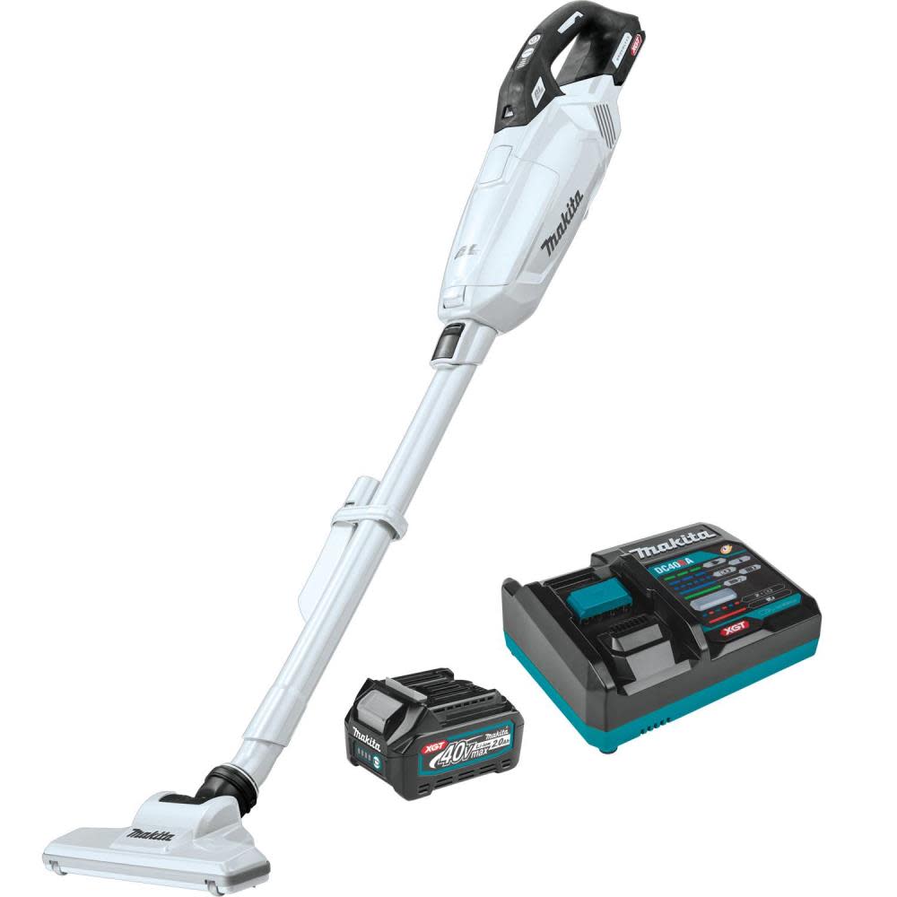 Makita 40V max XGT Vacuum 4 Speed Compact Stick Kit with Dust Bag - Flockneti