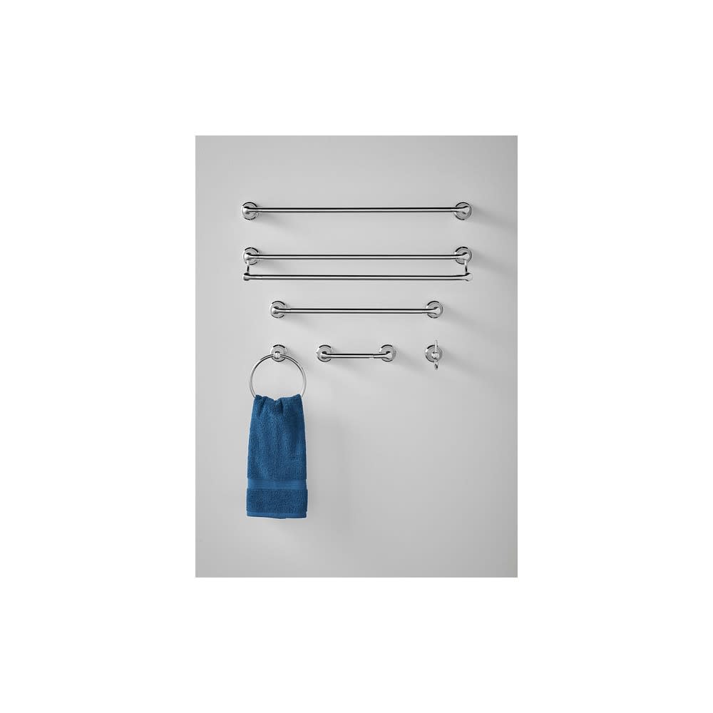 Moen Hilliard Towel Bar Polished Chrome 24″ - Flockneti