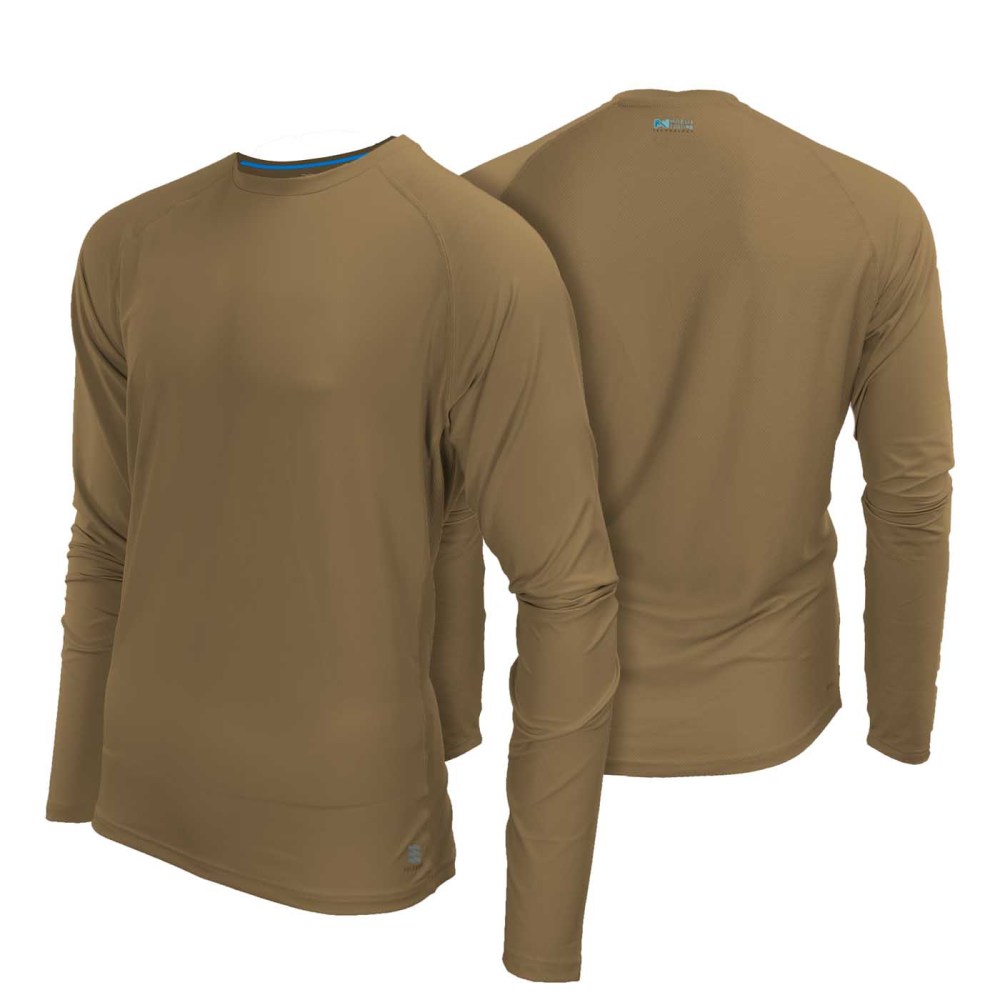 Mobile Cooling LS Shirt Men Coyote MD - Flockneti