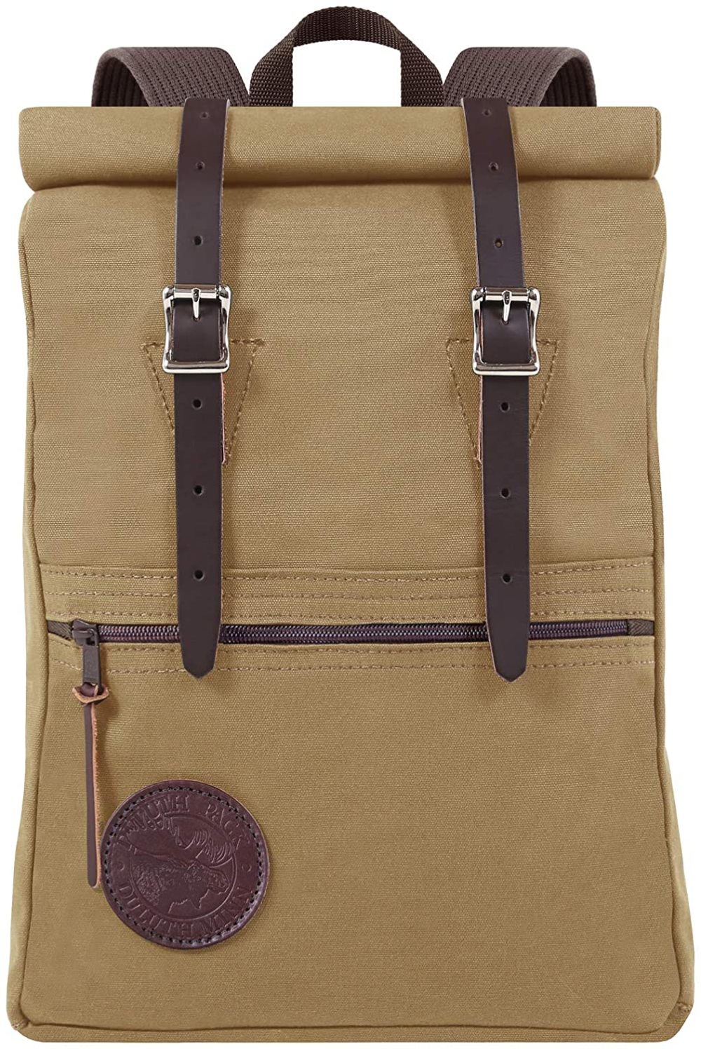 Duluth Pack 13 Liter Capacity Khaki Roll Top Scout Pack - Flockneti