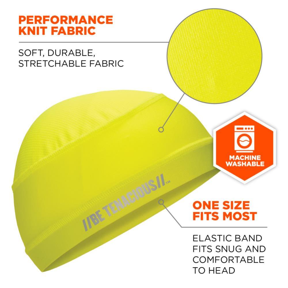 Ergodyne Chill Its 6632 Cooling Skull Cap Lime - Flockneti