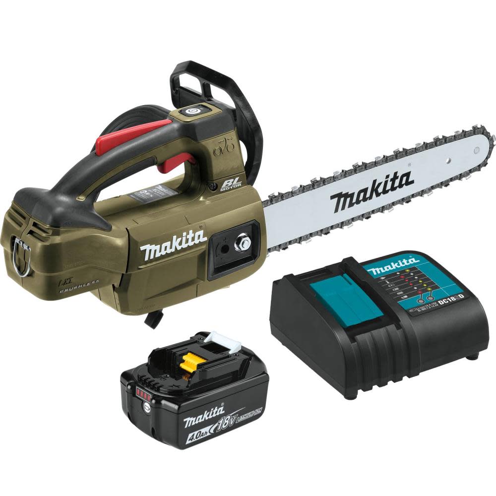 Makita Outdoor Adventure 18V LXT 12″ Top Handle Chain Saw Kit 4Ah - Flockneti