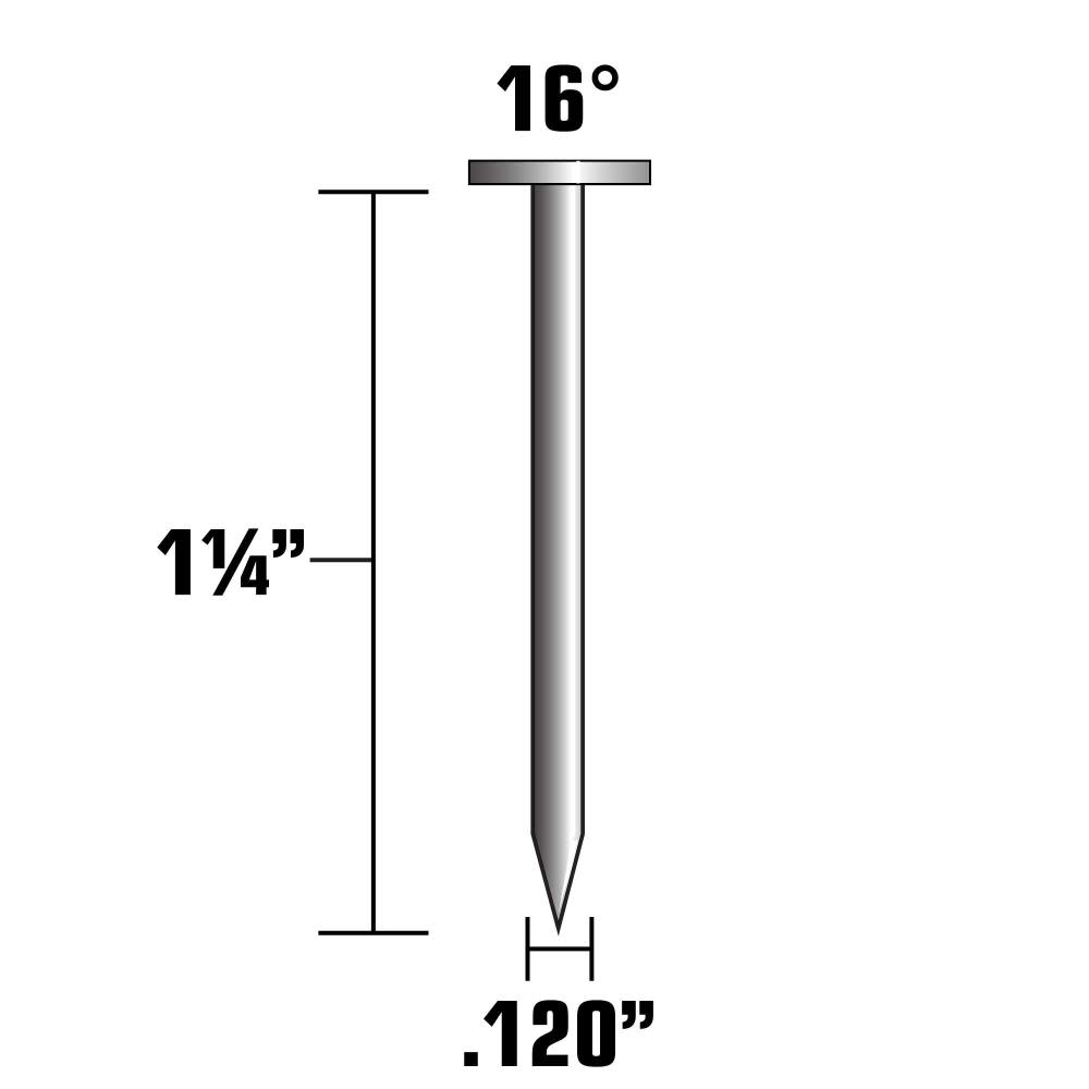 Metabo HPT 1-1/4 Inch Pneumatic Roofing Nails 7200 Count | 12111HPT - Flockneti