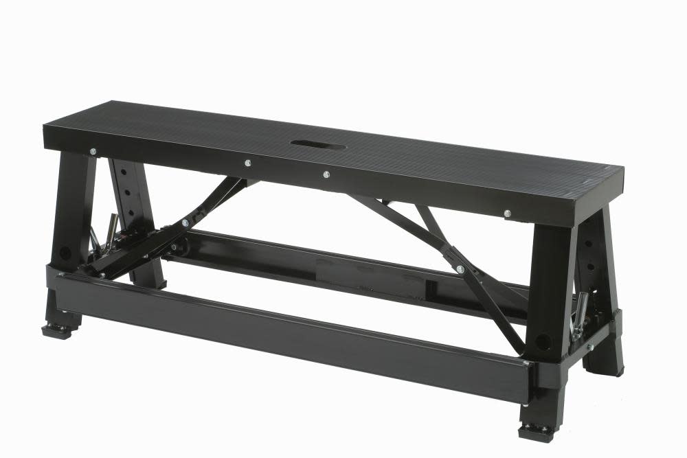 Warner 48-in Adjustable Aluminum Drywall Bench - Flockneti
