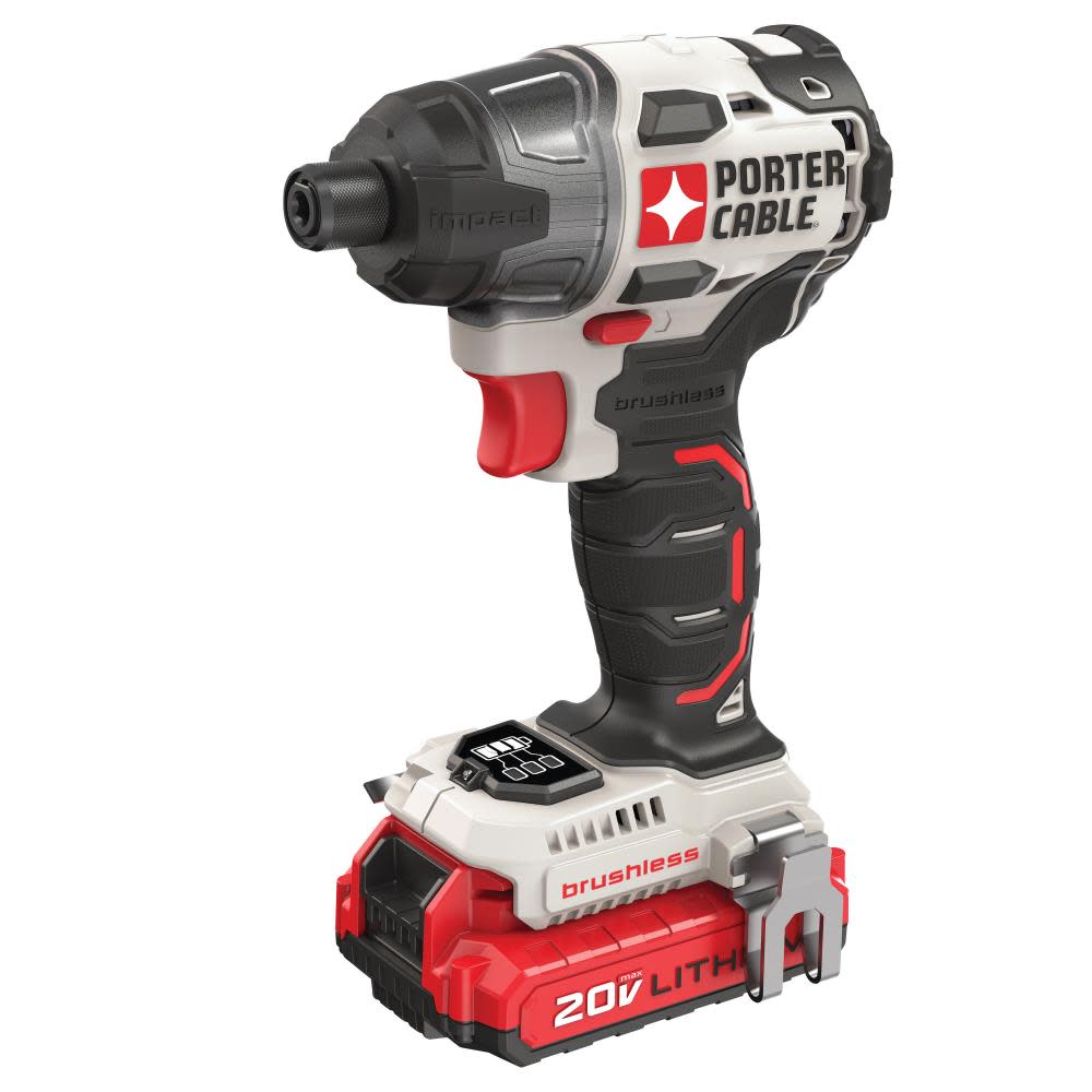 Porter Cable 20V 1/4″ Impact Driver Kit - Flockneti