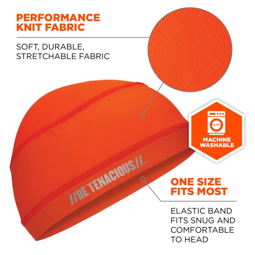 Ergodyne Chill Its 6632 Cooling Skull Cap Orange - Flockneti