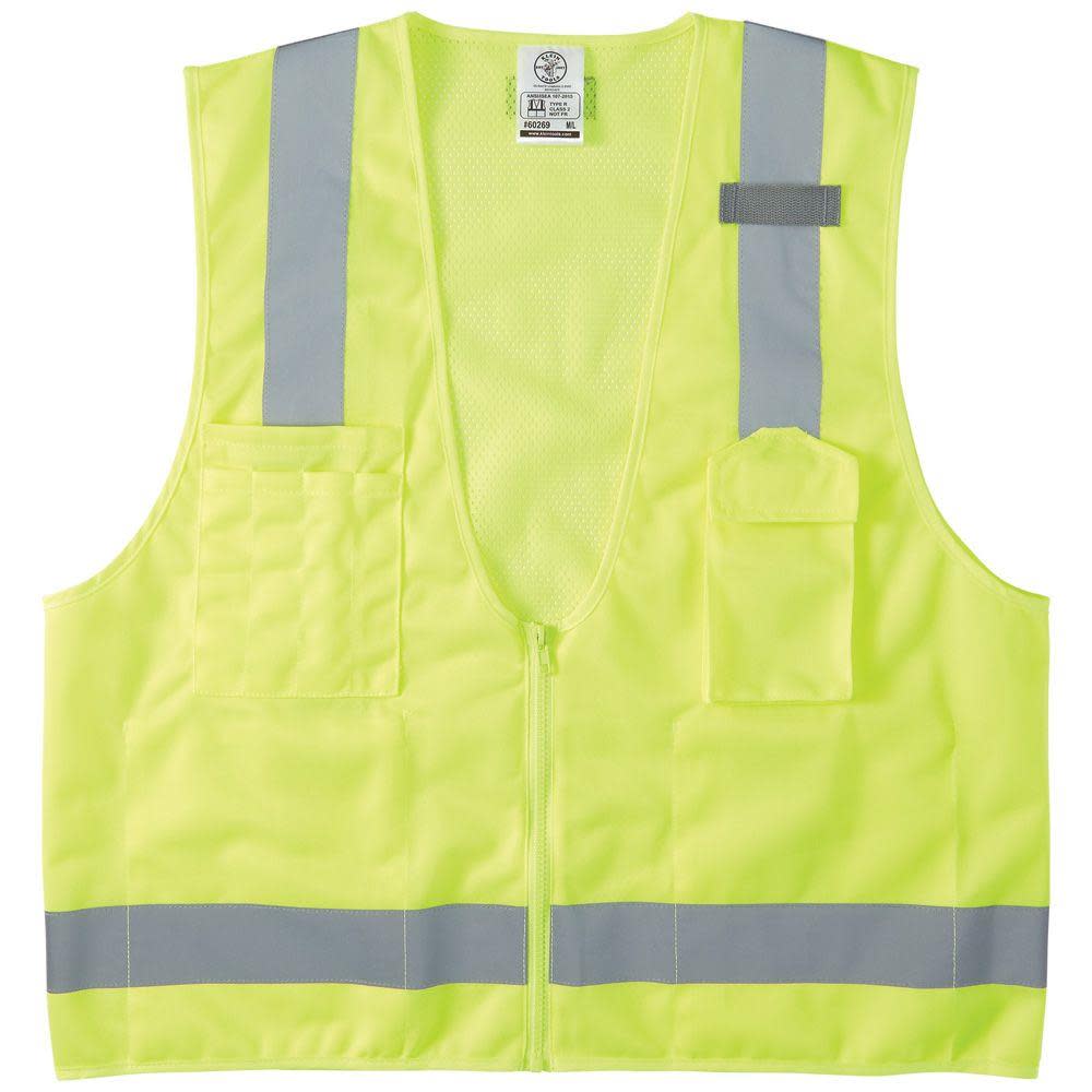 Klein Tools High-Visibility Safety Vest – M/L - Flockneti