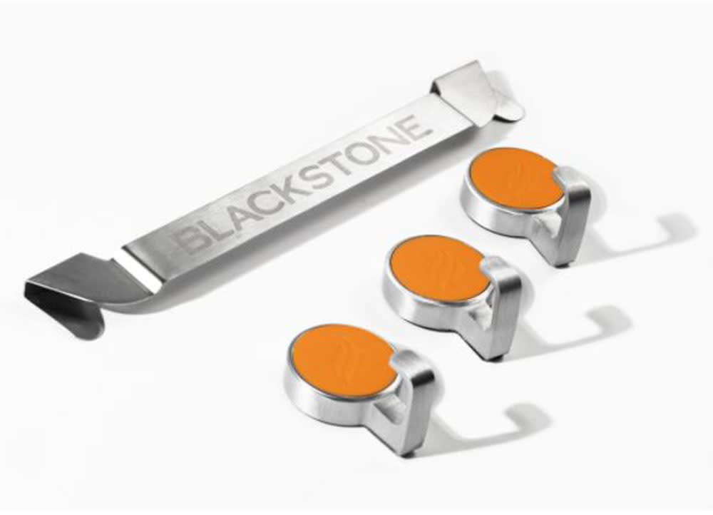 Blackstone Culinary Griddle Tool Holder Orange 4pc Combo - Flockneti