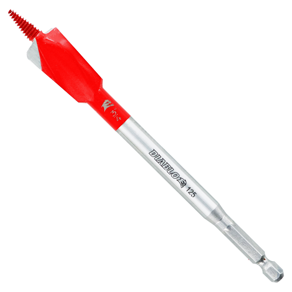 Diablo Tools 3/4″ x 6″ Demo Demon Spade Bit for Nail Embedded Wood - Flockneti