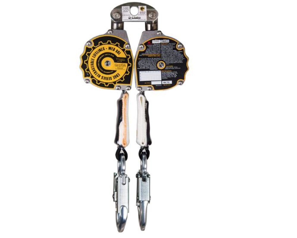 Guardian Fall Protection 11′ G-Link Dual Retractable SRL - Flockneti