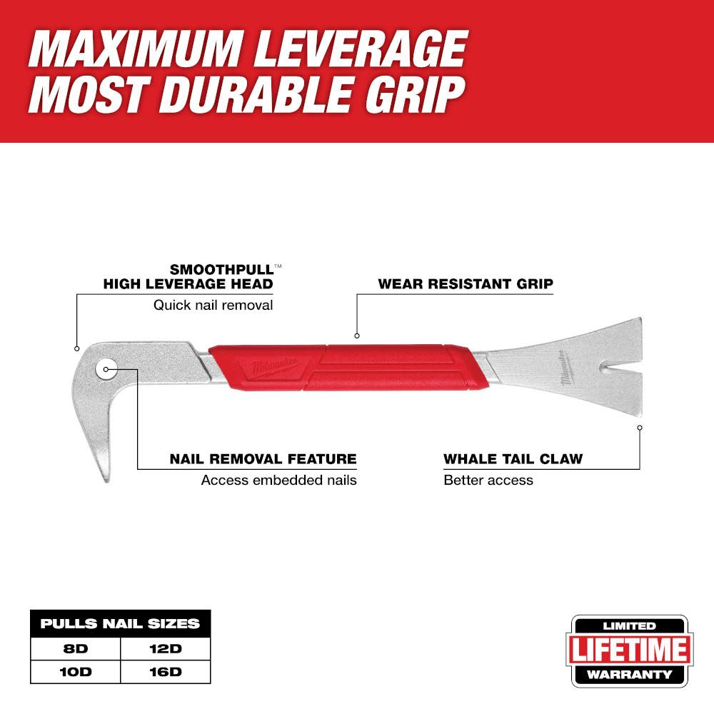 Milwaukee Molding Puller 10″ - Flockneti