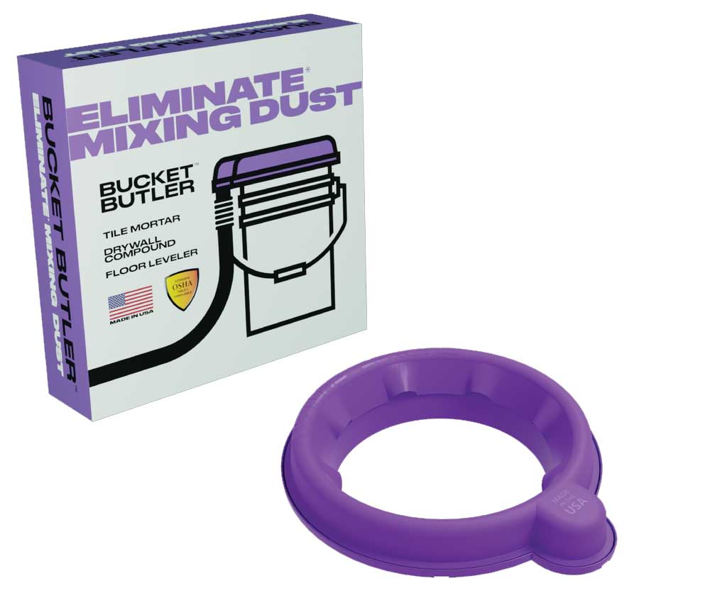 Bucket Butler Dust Containment System - Flockneti