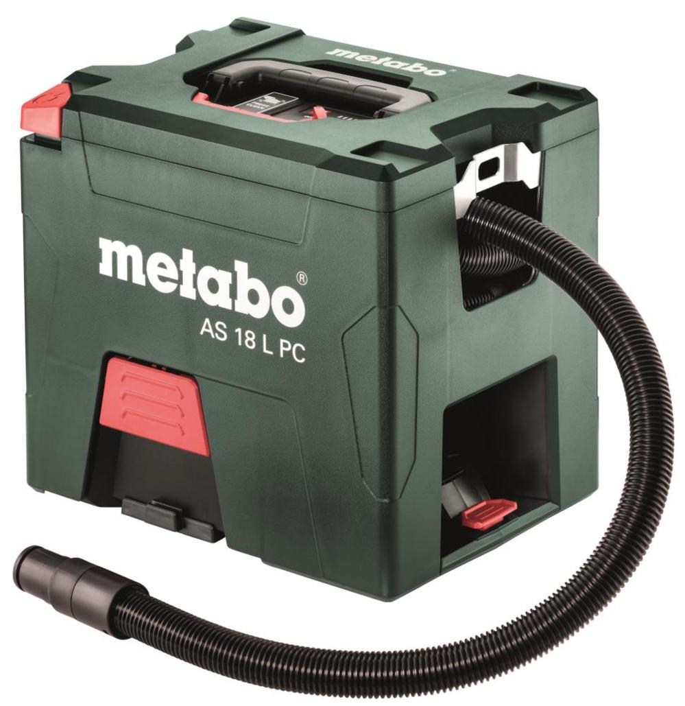 Metabo AS 18 L PC Cordless Vacuum Cleaner - Flockneti