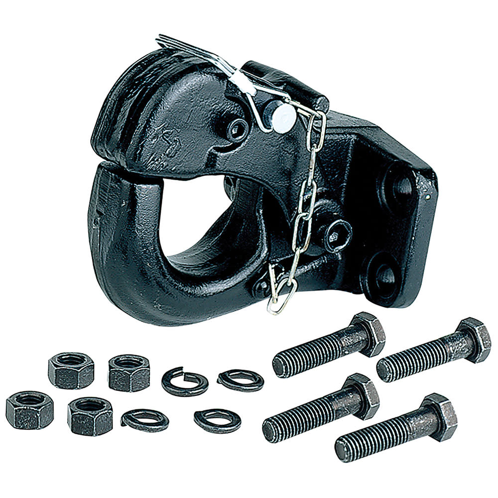 Reese 10 Ton 30000 lbs Steel Heavy Duty Bolt On Pintle Hook - Flockneti