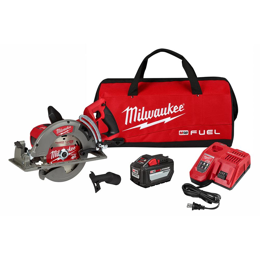 Milwaukee M18 FUEL Rear Handle 7-1/4 in. Circular Saw Kit - Flockneti