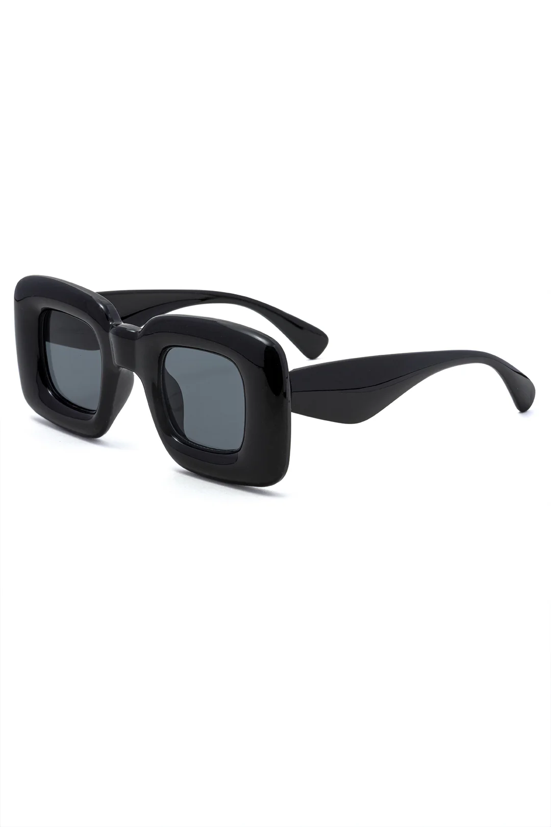 Inflated Square Frame Sunglasses - Flockneti