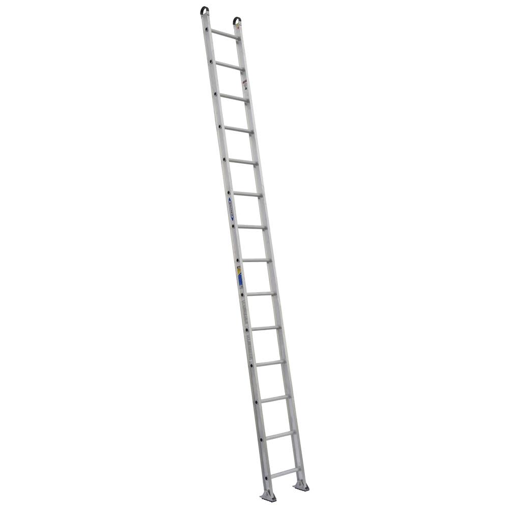 Werner 14 Ft. Type IAA Aluminum Round Rung Straight Ladder - Flockneti