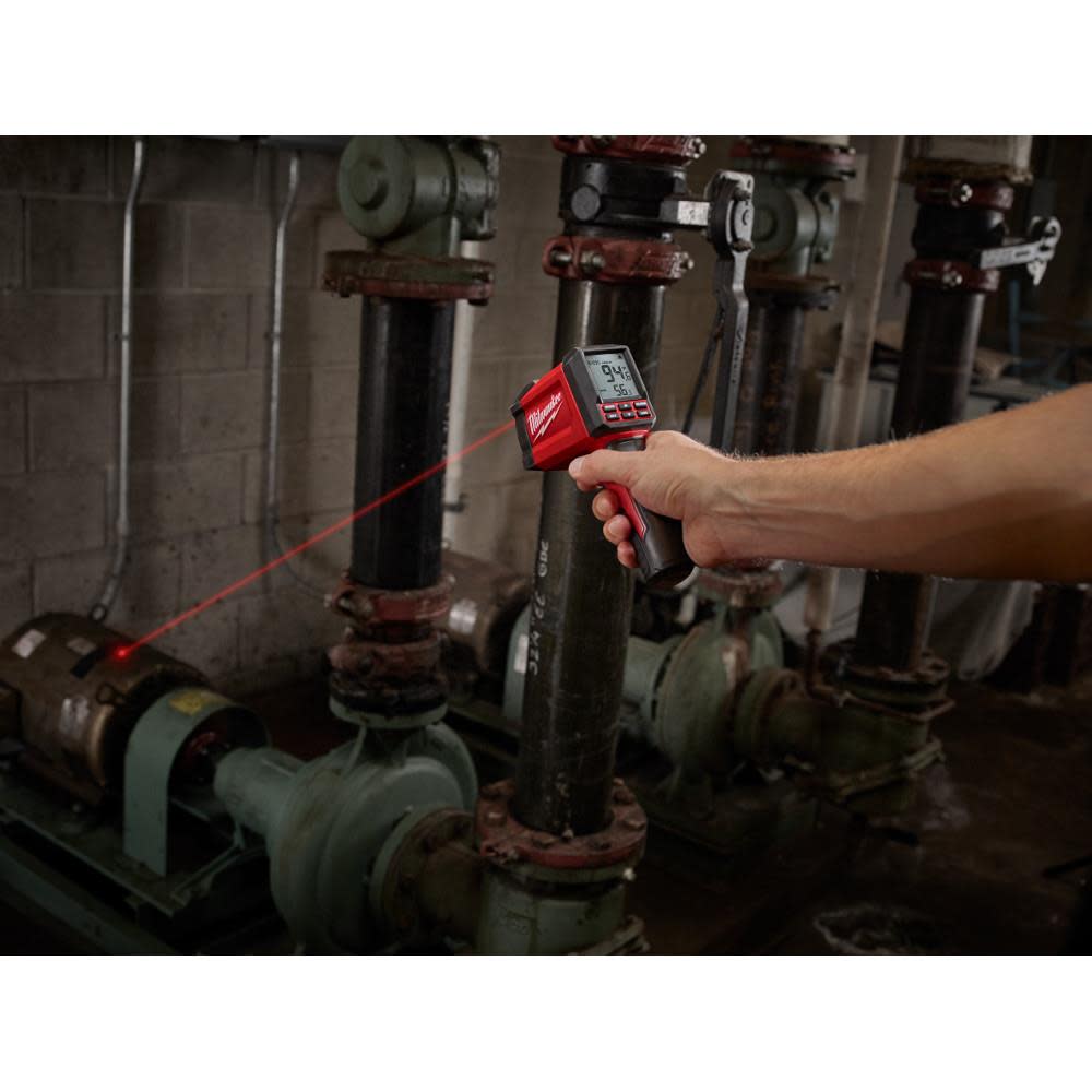 Milwaukee 30:1 Infrared/Contact Temp-Gun - Flockneti