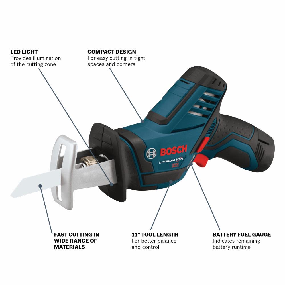Bosch 12V 3 Tool Combo Kit Interior Finishing Bundle - Flockneti