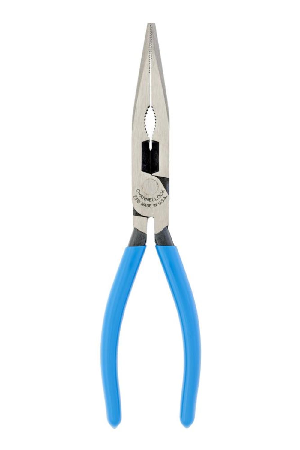 Channellock XLT Xtreme Leverage Technology 8″ HL Long Nose Plier - Flockneti
