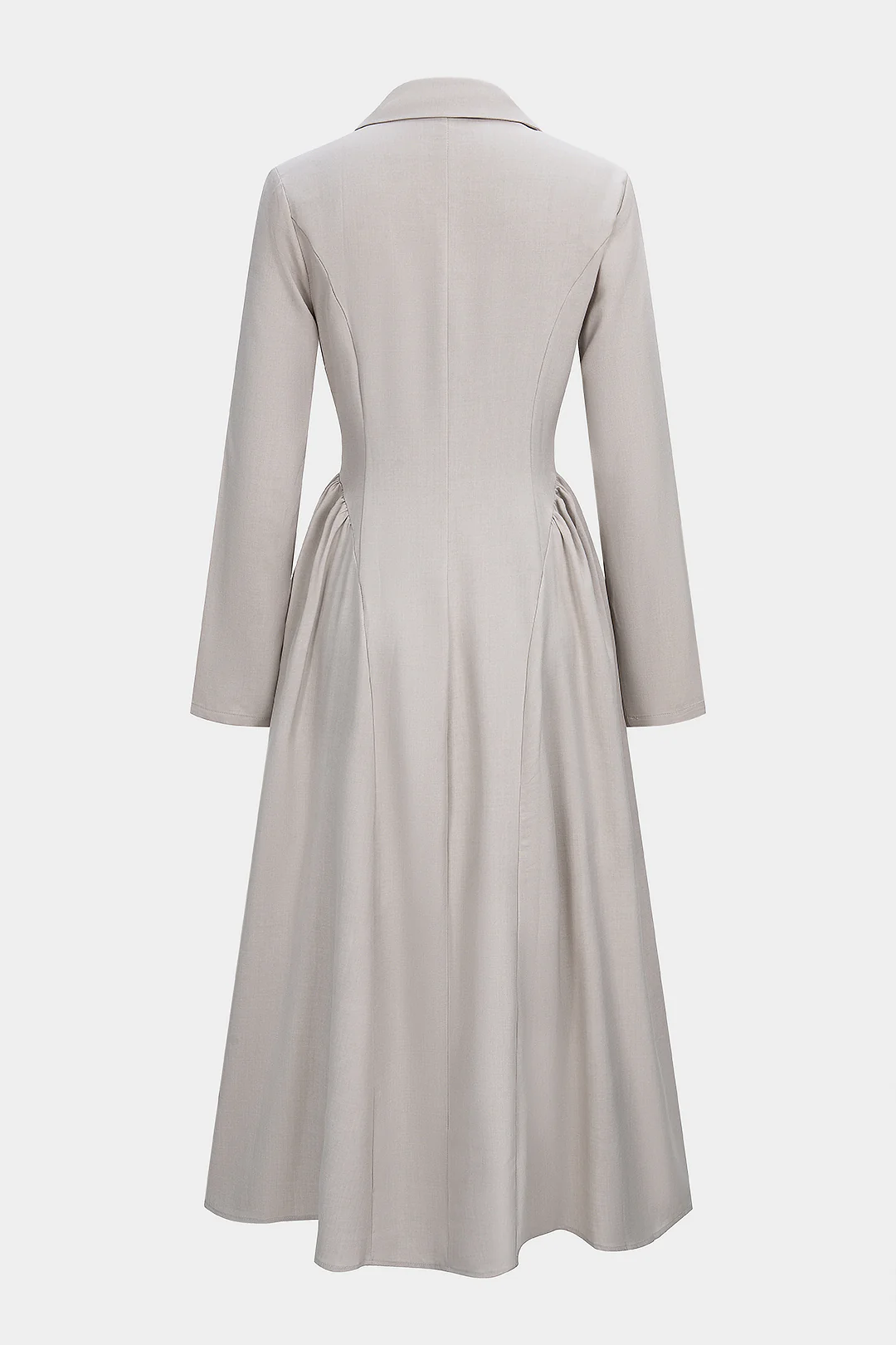 V-Neck Long Sleeve Maxi Dress - Flockneti