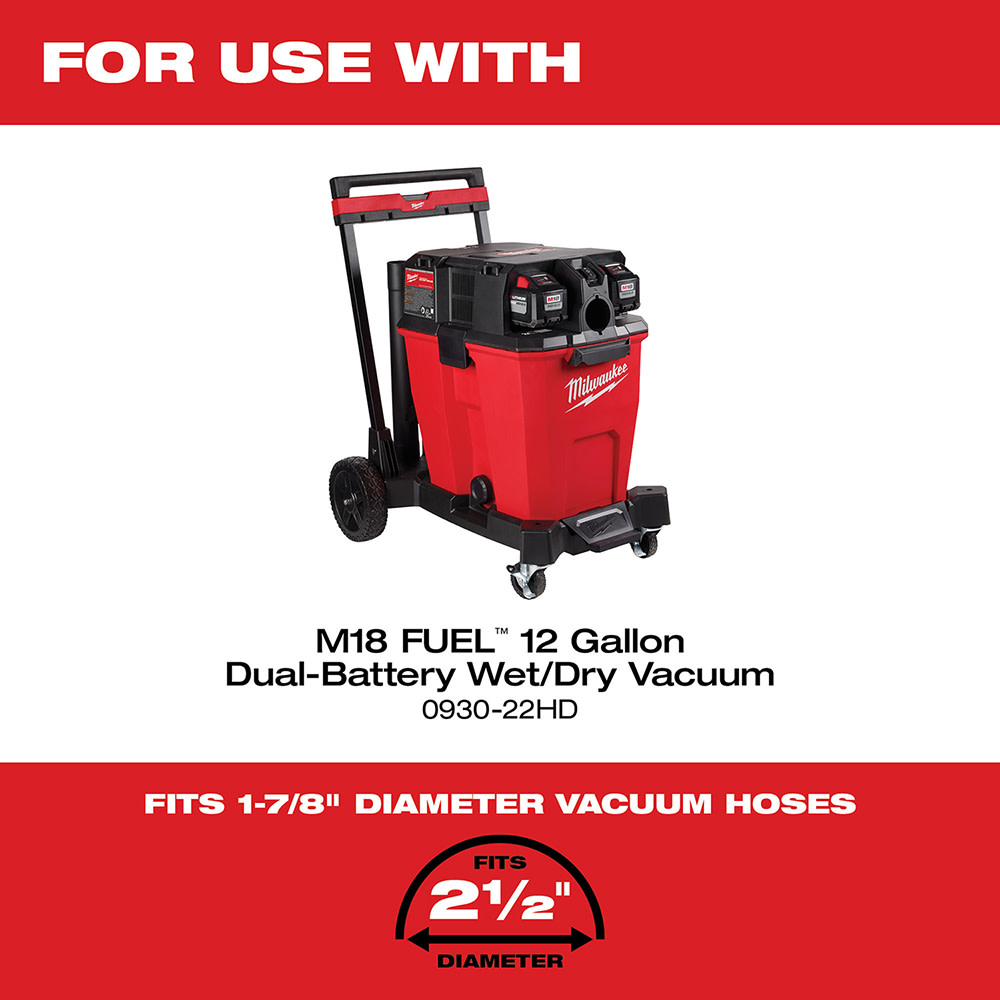 Milwaukee 2 1/2″ Floor Utility Nozzle - Flockneti