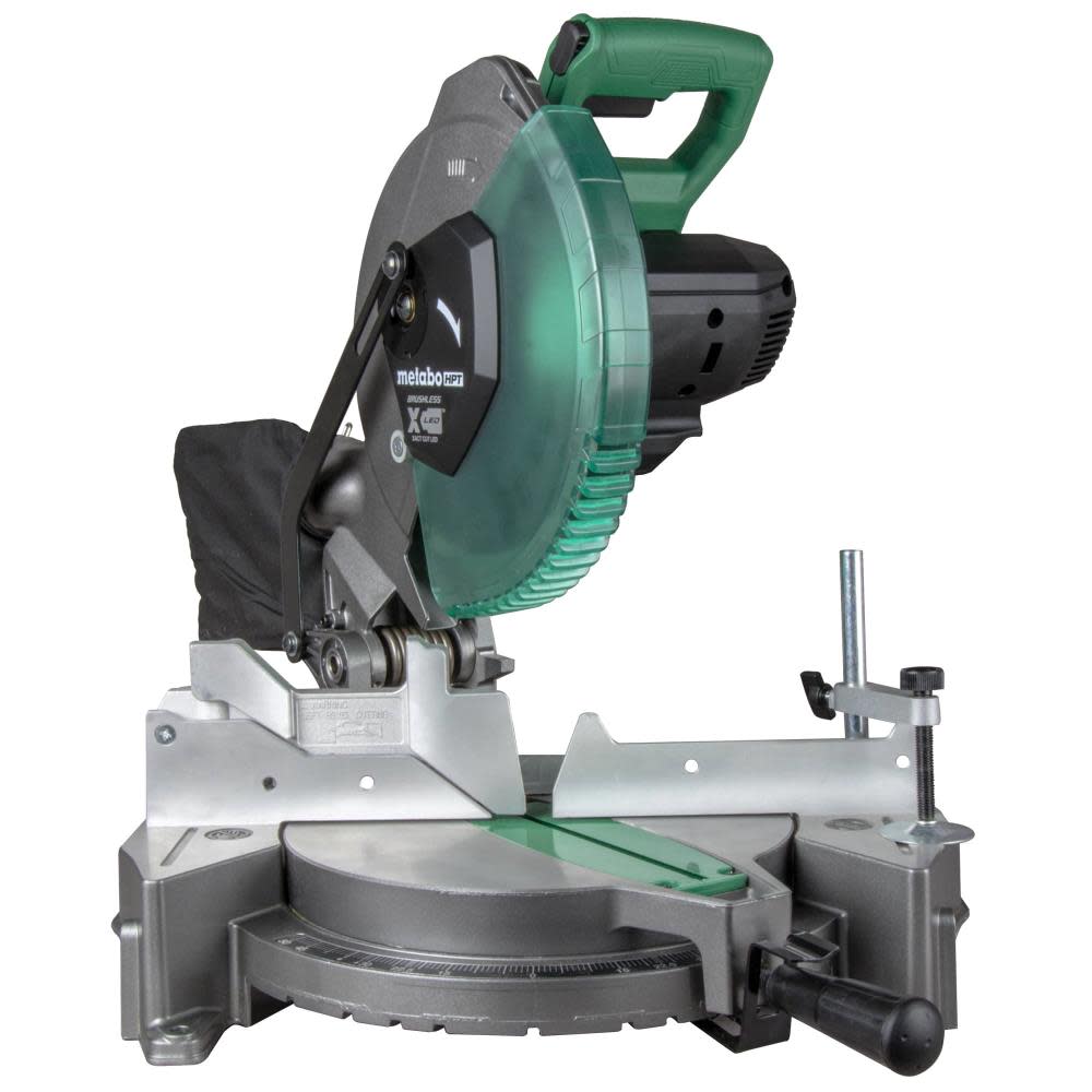 Metabo HPT 18V MultiVolt Cordless 10 Inch Single Bevel Miter Saw - Flockneti