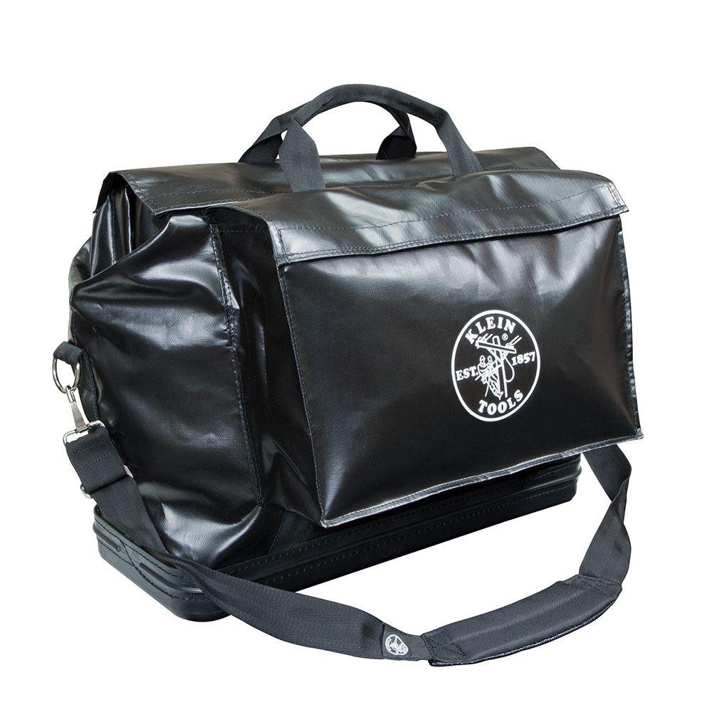 Klein Tools Vinyl Equipment Bag (Black) - Flockneti
