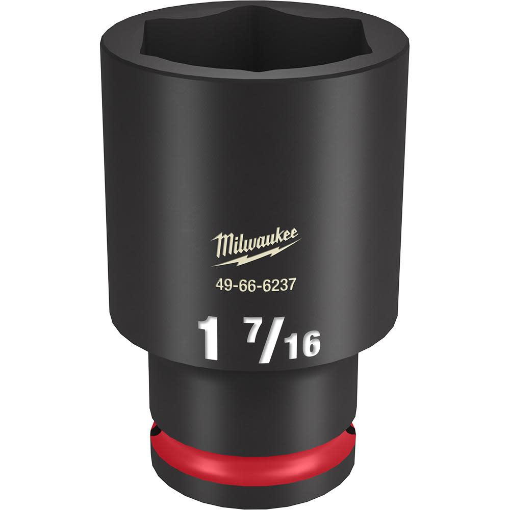 Milwaukee Impact Socket 1/2″ Drive 1 7/16″ Deep 6 Point - Flockneti