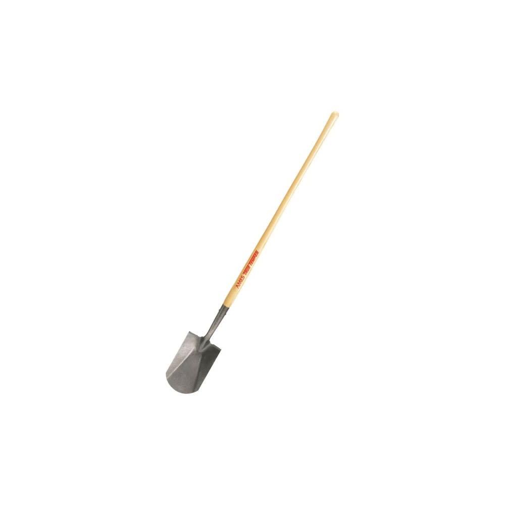 Ames LH Floral Garden Spade with 42 In. Straight Grip Wood Handle - Flockneti